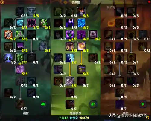 恶魔术士练级天赋(70版本术士什么天赋好)插图5