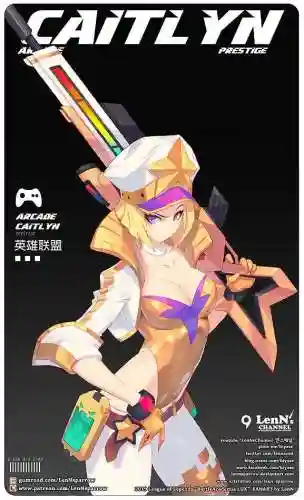 皮城女警壁纸(英雄联盟女警高清壁纸)插图4