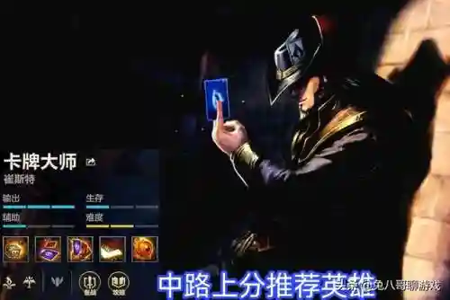 英雄联盟卡牌大师(lol卡牌大师技能介绍)