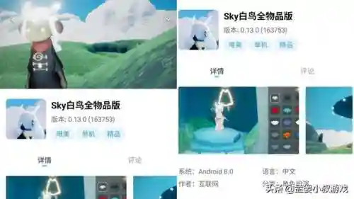 光遇白鸟全物品版(sky光遇全物品满级动作下载)