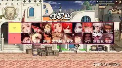 dnf职业排行最新(dnf全职业列表图)插图1