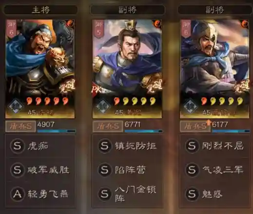 怎么学到陷阵战法搭配阵容(陷阵营最佳阵容)