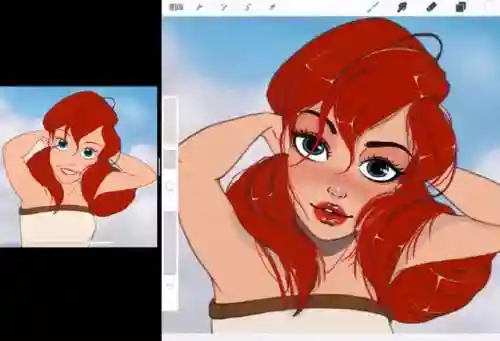 给公主化妆(二次元化妆)插图5