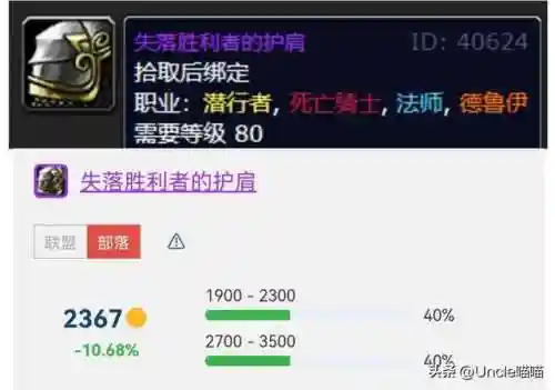 失落保卫者套装在哪换(80级失落征服者套装兑换流程)插图5