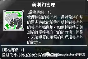 冒险岛豹弩游侠厉害吗(冒险岛豹弩稀有豹子)插图2