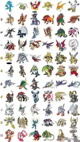 数码宝贝进化图鉴(数码兽图鉴)插图10