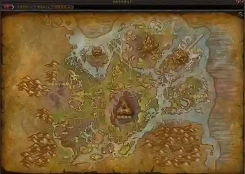 魔兽世界地图高清大图中文版(艾泽拉斯高清中文大地图)插图2