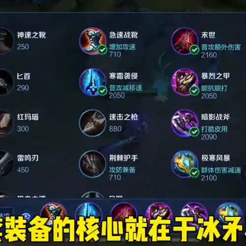 王者暗信搭配阵容(新版本暗信出装)