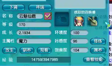 梦幻西游坐骑技能(坐骑技能的最佳选择)