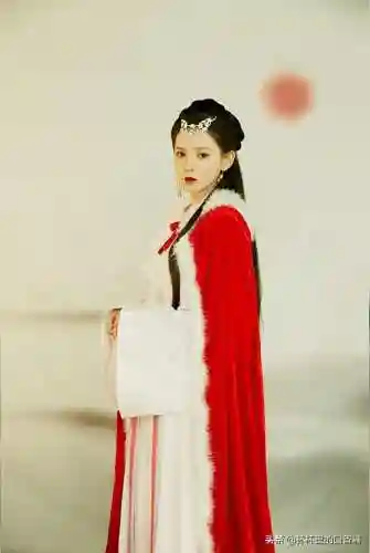 宫廷斗篷搭配阵容图片女士(古装披风斗篷女)插图4