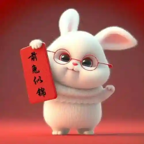2023年最火兔年头像(属兔的人用什么头像比较好)插图6