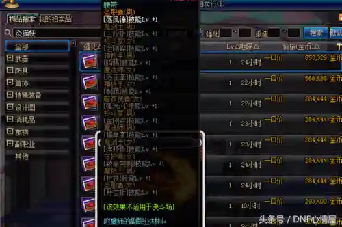 dnf首饰附魔宝珠有哪些(33全属强附魔宝珠)插图3