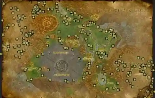 地狱火半岛采矿路线(狱石矿怎么挖)插图16