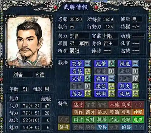 三国志8威力加强版攻略(三国志8妻子技能一览表)插图7