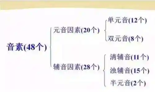 英语音标发音表(48个音标大全表图片)