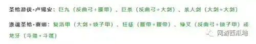 系魂游侠阵容搭配(石破天惊阵容搭配)插图1