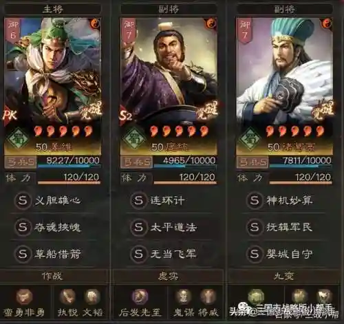 前期怎么选择阵容搭配战法(率土太史慈阵容搭配)插图10 前期怎么选择阵容搭配战法(率土太史慈阵容搭配)插图10
