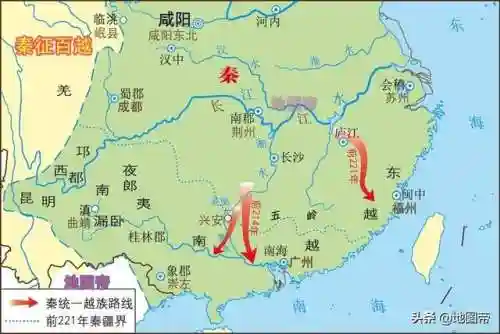 战国时期七国分布图(战国七雄是哪七个国地图)插图8