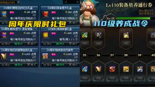 dnf直升100级礼包(dnf免费领15张升级券)插图3