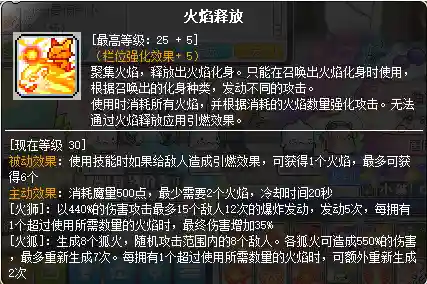 冒险岛炎术士技能介绍(冒险岛炎术士强在哪里)插图62