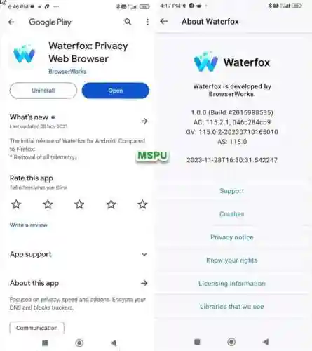 水狐浏览器(waterfox浏览器手机版)插图1