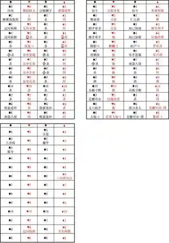 三国杀国战卡牌一览表(三国杀国战全英雄)