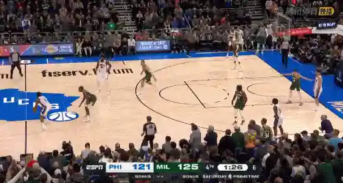 76人逆转雄鹿(NBA雄鹿)插图6