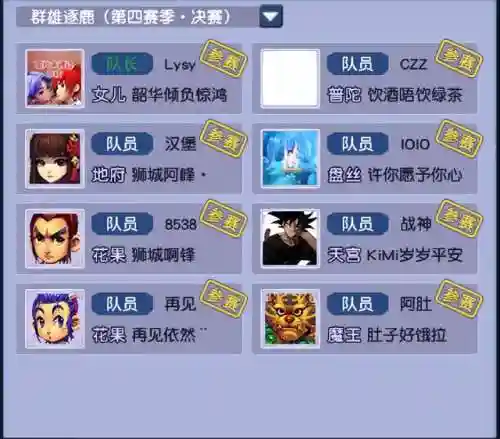 群雄战队精锐阵容搭配(崛起终极王者群雄阵容)