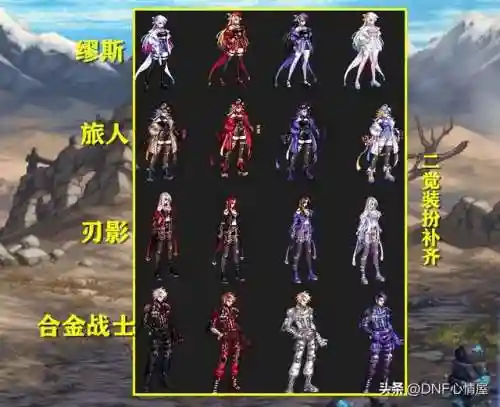 dnf2019二次觉醒装扮(DNF二次觉醒装扮外观展示)插图4