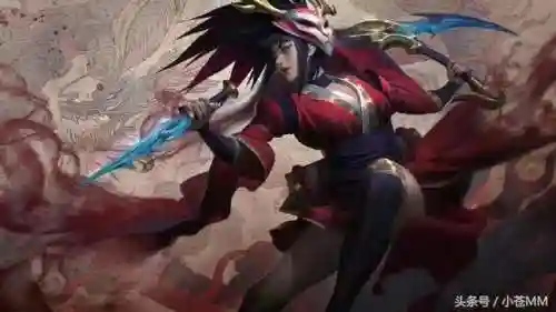 阿卡丽鬼舞姬壁纸(阿卡丽技能介绍)插图6