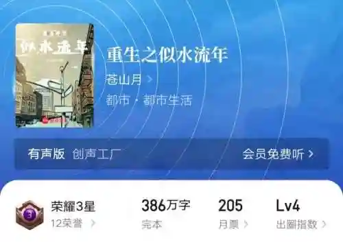 十大必看都市重生小说排行(十部最经典的重生小说)插图2