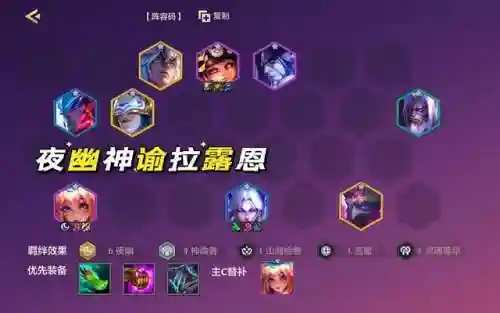 万夜的阵容搭配(暗夜兵团最强阵容)插图2
