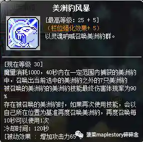 冒险岛豹弩游侠厉害吗(冒险岛豹弩稀有豹子)插图13