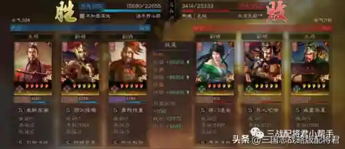 战略洞察武将搭配推荐阵容(三国志战略版十大阵容)插图3