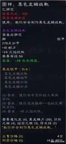 瑟银兄弟会声望图纸(瑟银兄弟会黑铁套)插图13