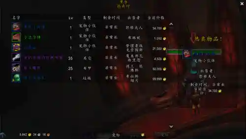 魔兽世界黑市物品列表(黑市道具列表)插图2