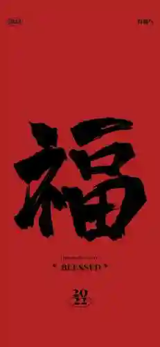2022年福字图片大全(超级漂亮的福字图片)插图6