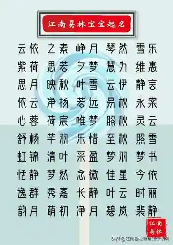 女孩漂亮有涵养的名字(简单好听稀少的女孩名字)插图6
