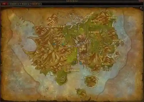 魔兽世界地图高清大图中文版(艾泽拉斯高清中文大地图)插图4