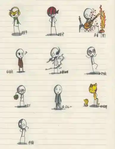火柴人画法大全 炫酷(火柴人25种巨人画法)插图4