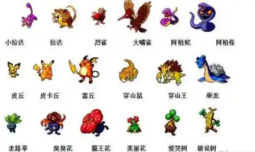 神奇宝贝全部精灵图鉴(精灵宝可梦精灵图鉴)插图1