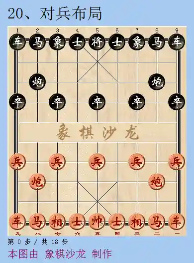 象棋进攻阵容搭配表(象棋编排对阵表)插图19