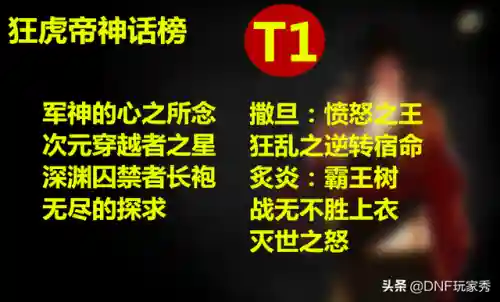 dnf狂虎帝(dnf自带属性攻击有什么用)插图2