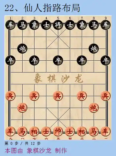 象棋进攻阵容搭配表(象棋编排对阵表)插图21