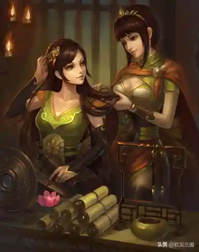 三国杀小乔原画(三国杀皮肤原画网站)插图1