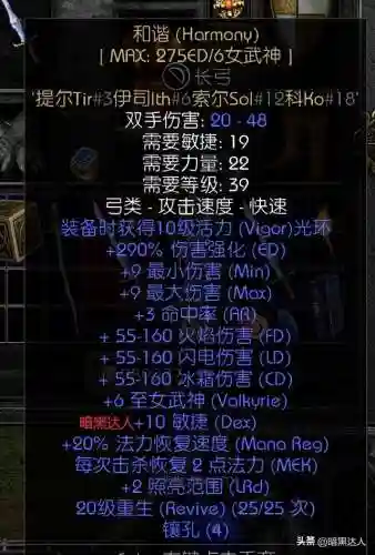 火炬之光2各职业最好装备(火炬之光2一周目必刷装备)插图1