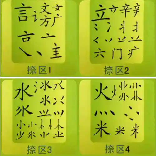 五笔字根表图片(五笔打字初学者怎么练)插图7