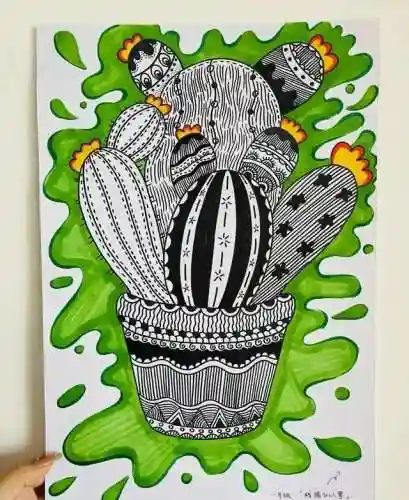 儿童画画大全简单漂亮(7一9岁儿童画春天来了)插图35