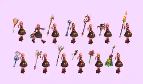 女鬼剑武器装扮(女鬼剑最帅武器幻化图片)插图9