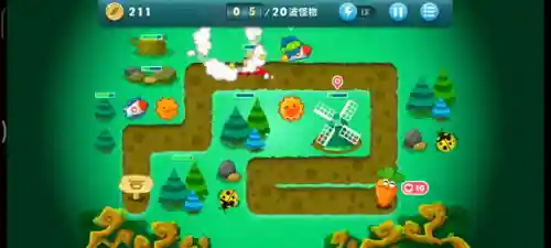 保卫萝卜天际第7关攻略(保卫萝卜4所有关卡详细攻略最新)插图1